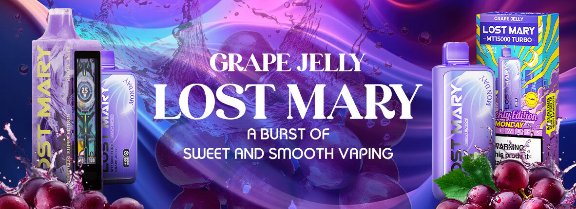 Grape Jelly Lost Mary: A Burst of Sweet and Smooth Vaping