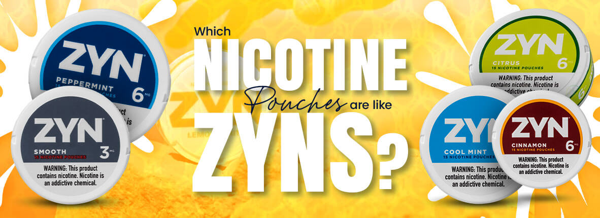 Which Nicotine Pouches are like Zyns?