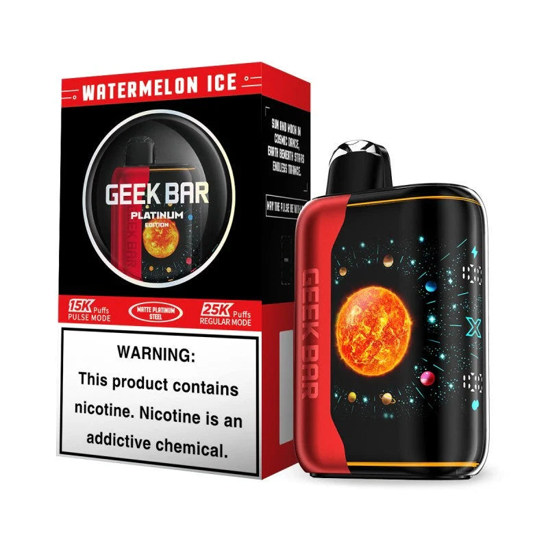Geek Bar Pulse X Platinum Edition 25k Puff Disposable Vape Geek Bar Pulse X Platinum Edition 25k Puff Disposable Vape