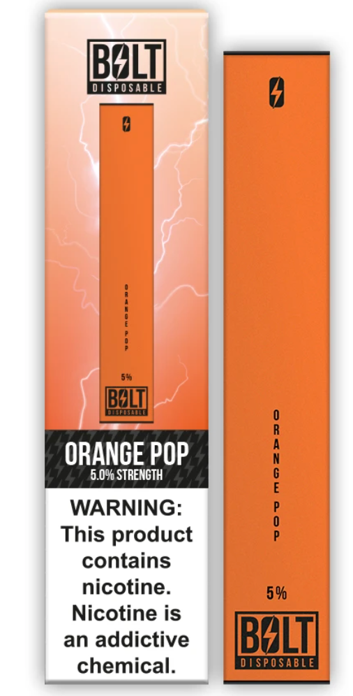 Bolt Disposable Pod System Orange Pop