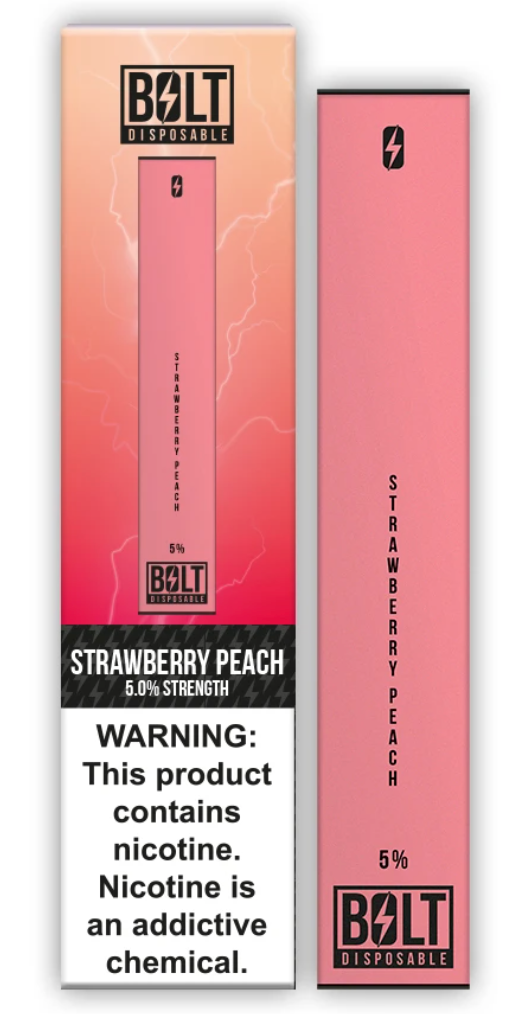 Bolt Disposable Pod System Strawberry Peach