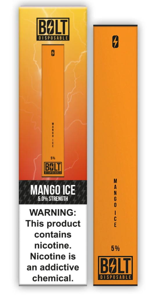Bolt Disposable Pod System Mango Ice