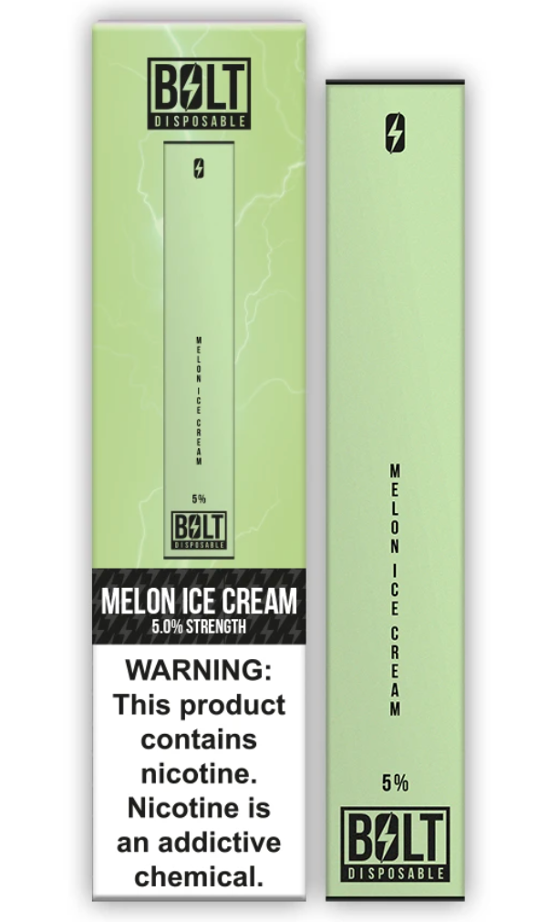 Bolt Disposable Pod System Melon Ice Cream