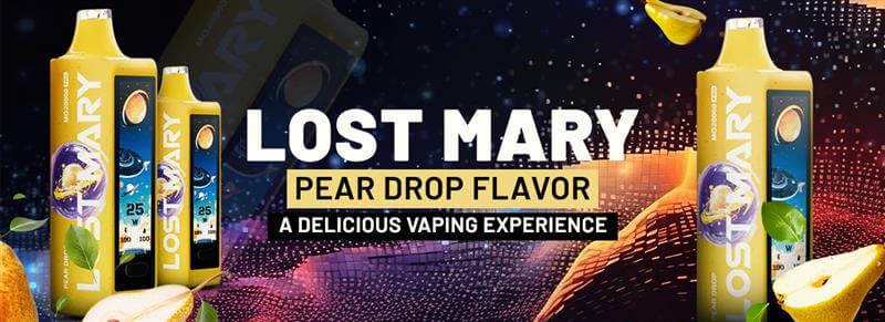 Lost Mary Pear Drop Flavor: A Delicious Vaping Experience