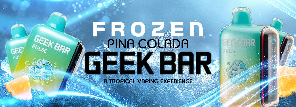 Frozen Pina Colada Geek Bar: A Tropical Vaping Experience