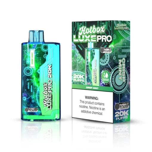 Buy Hotbox LUXE Pro 20k Disposable Vape Online | Vape Pod Buy Hotbox LUXE Pro 20k Disposable Vape Online | Vape Pod