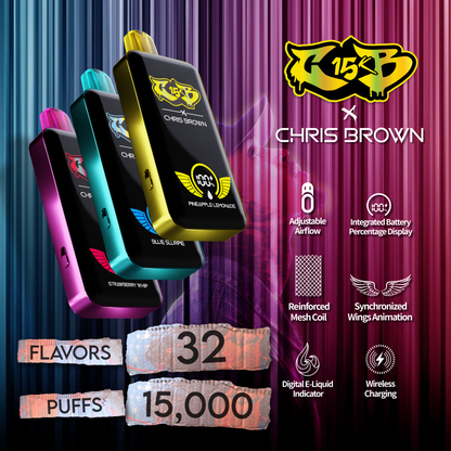 Buy Chris Brown CB15K 15000 Puff Disposable Vape Online Buy Chris Brown CB15K 15000 Puff Disposable Vape Online