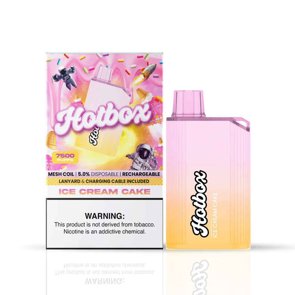 The Puff Brands Hotbox 7500 Puff Disposable Device