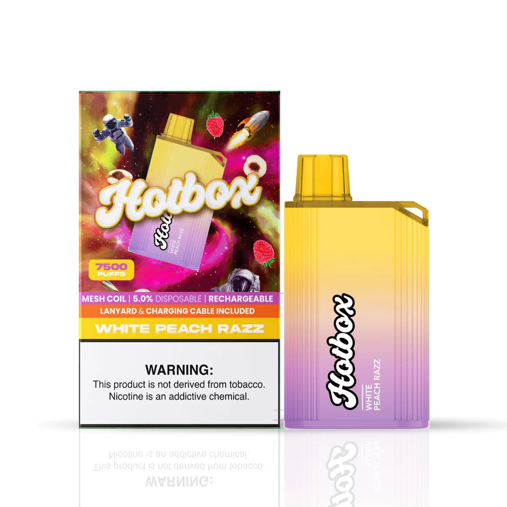 The Puff Brands Hotbox 7500 Puff Disposable Device