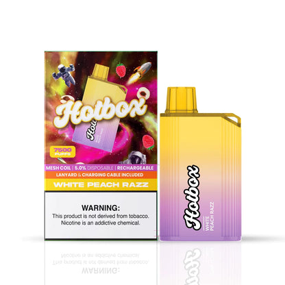 The Puff Brands Hotbox 7500 Puff Disposable Device