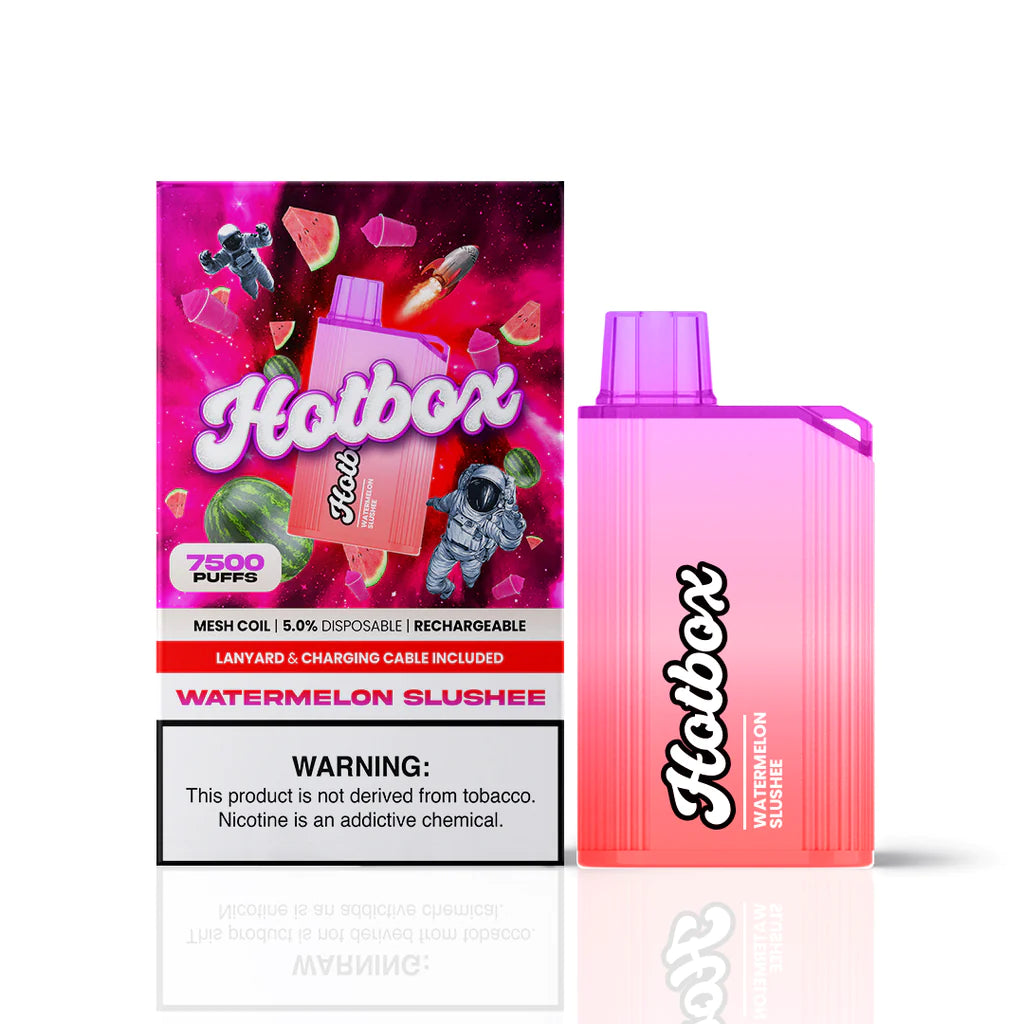 The Puff Brands Hotbox 7500 Puff Disposable Device