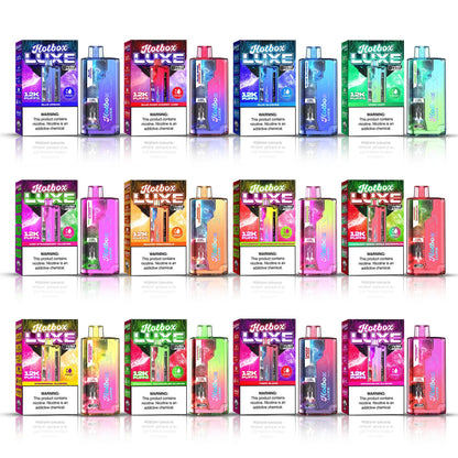 The Puff Brands Hotbox LUXE 12000 Puff Disposable