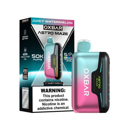 Oxbar Astro Maze 50k Puff Disposable Vape