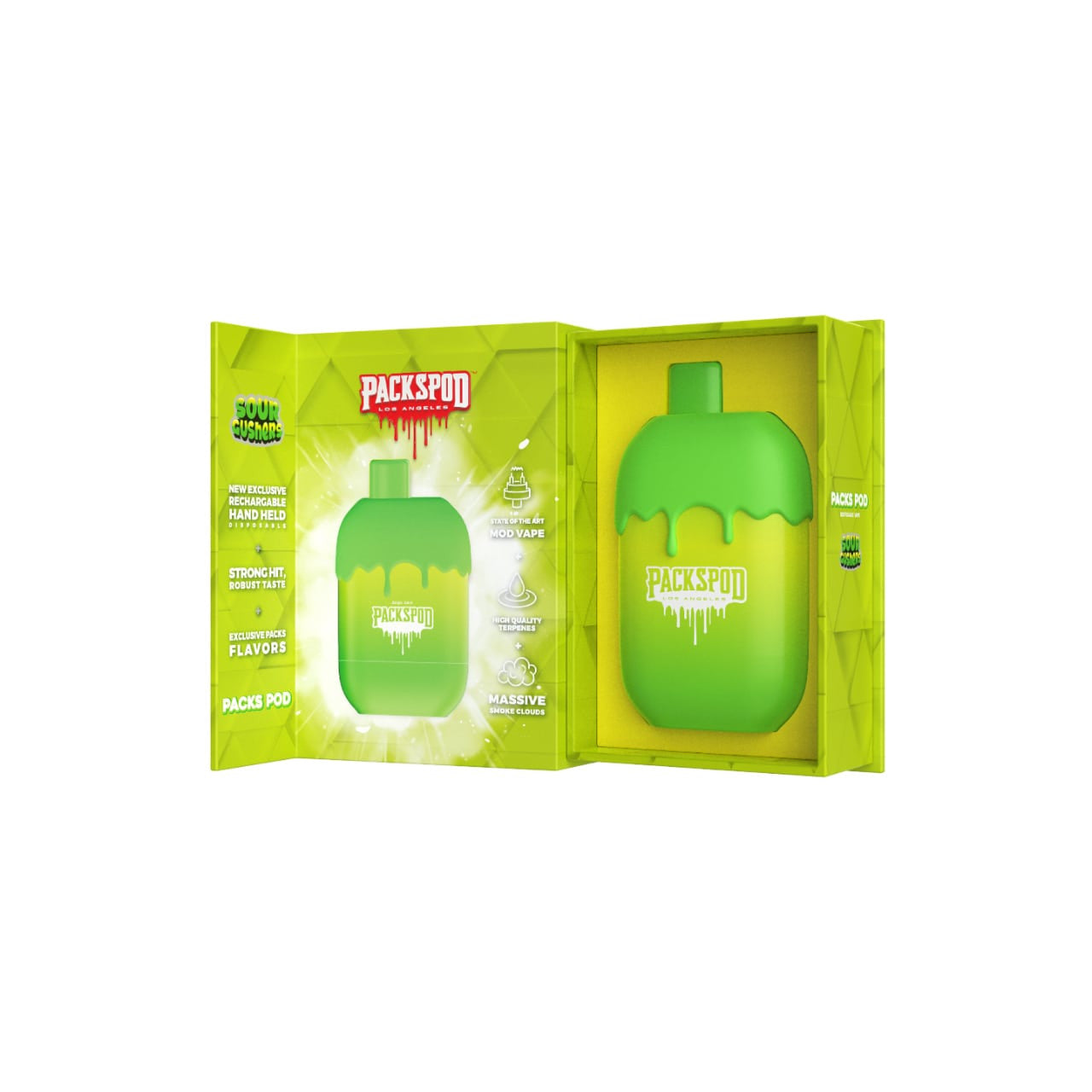 Packwood PACKSPOD 5000 Puff Disposable Vape