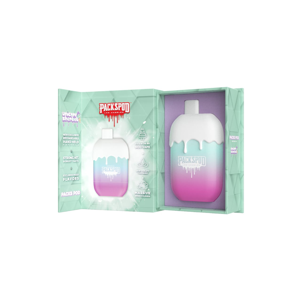 Packwood PACKSPOD 5000 Puff Disposable Vape