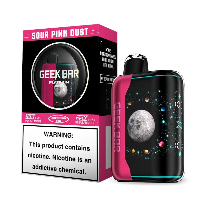 Geek Bar Pulse X Platinum Edition 25k Puff Disposable Vape Geek Bar Pulse X Platinum Edition 25k Puff Disposable Vape