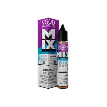 VGOD Salt Nic Labs Iced Mix Blue Razz