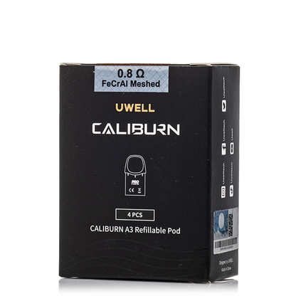 Caliburn A3 Replacment Pod, 4 Pack