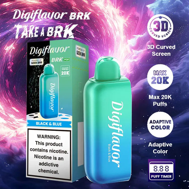 Digiflavor ABlack & Blue Replacement Pod