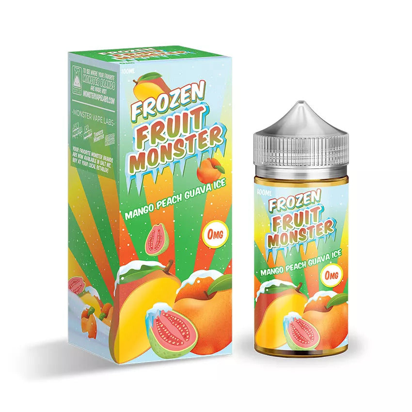 Frozen Fruit Monster Mango Peach Guava - 100ml