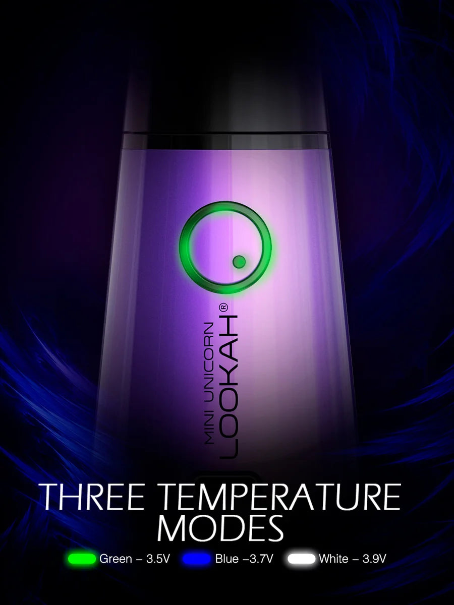 Lookah Mini Unicorn Concentrate Vaporizer - Temperature Mode