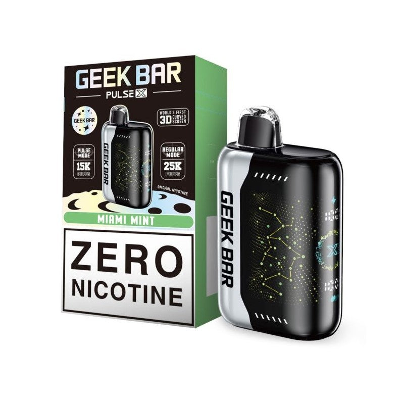 Geek Bar Pulse X Zero Nicotine 25k Puff Disposable Vape Geek Bar Pulse X Zero Nicotine 25k Puff Disposable Vape