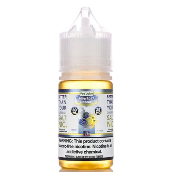 Pod Juice Salt Blue Razz Lemonade