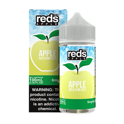 Reds E-juice 100ml Gold Kiwi Iced
