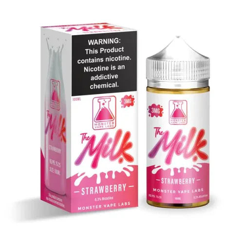 The milk strawberry 3mg nicotine