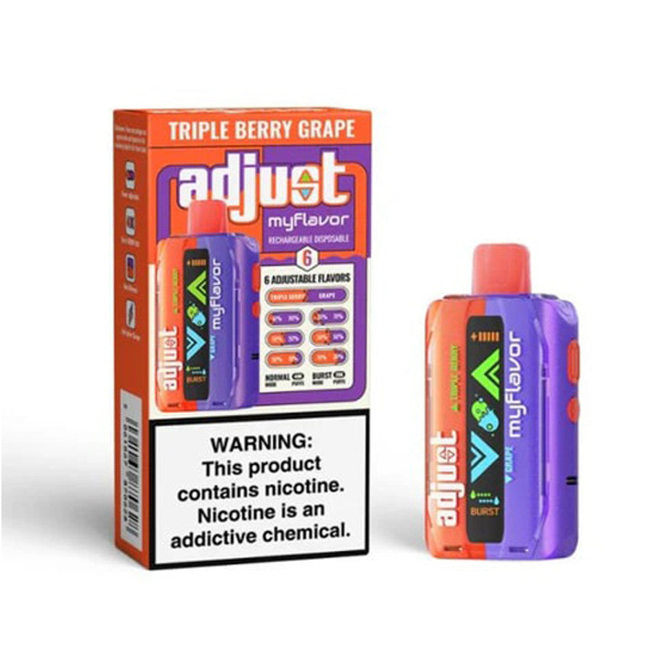 Triple Berry Grape disposable vape