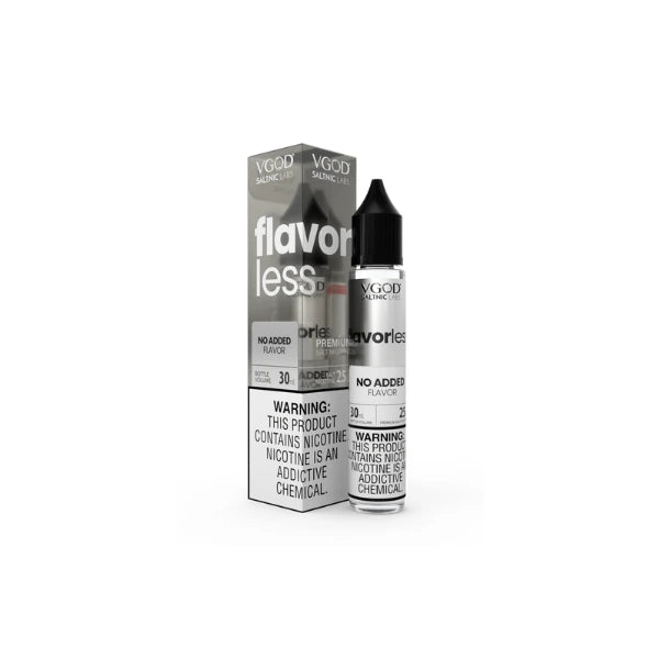 vgod salt nic labs flavorless