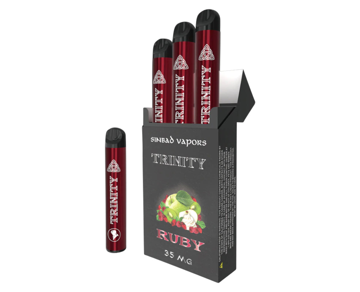 Sinbad Vapors, Trinity 3.5% Disposable 3 Pack