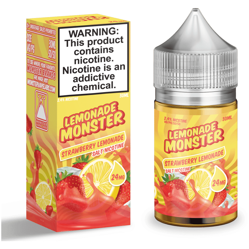 Lemonade Monster Salts Strawberry Lemonade