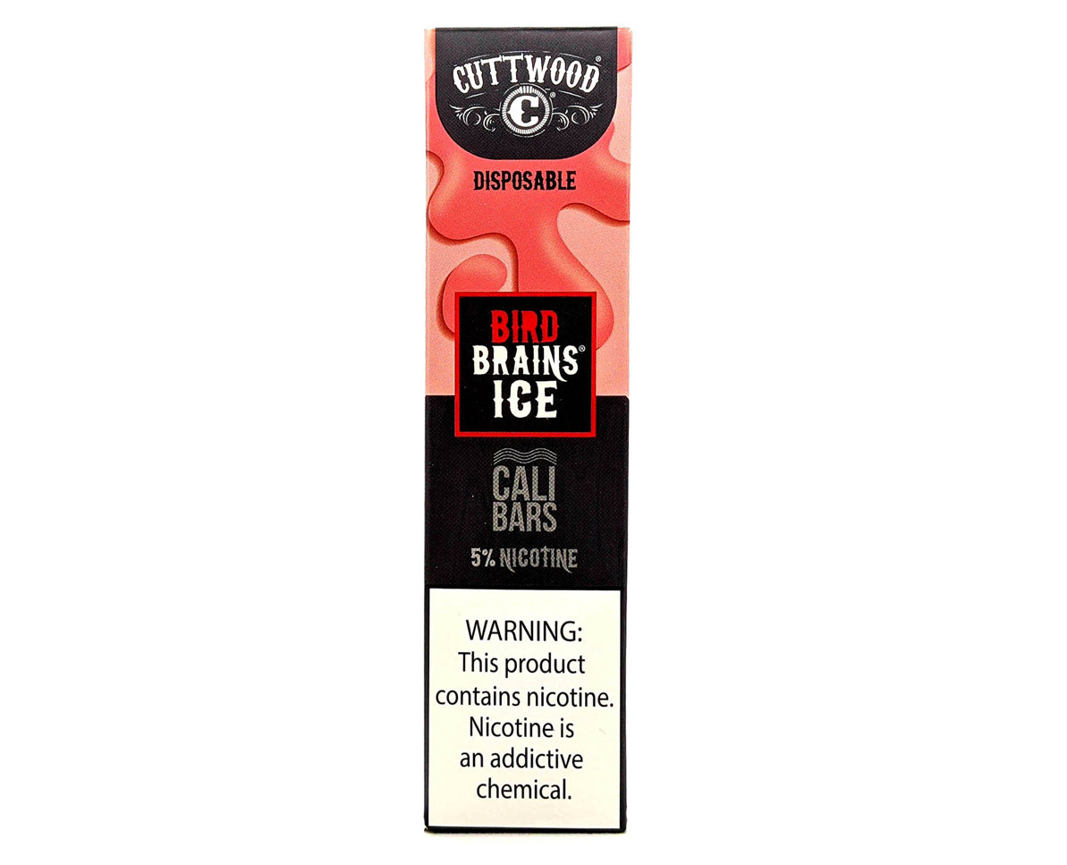 Cuttwood x Cali Bar 5% Disposable Device, Bird Brains Ice