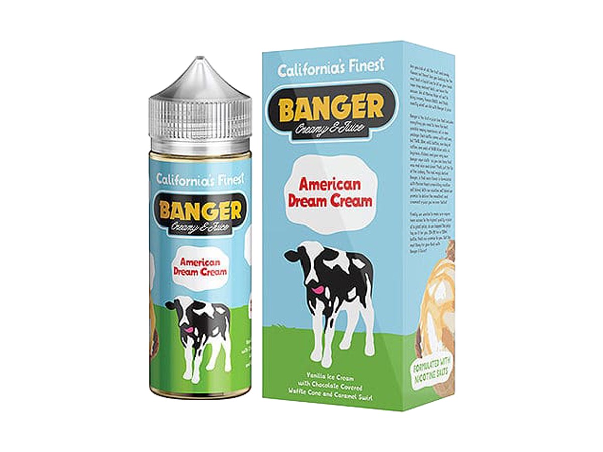 Banger Creamy E-juice American Dream Cream