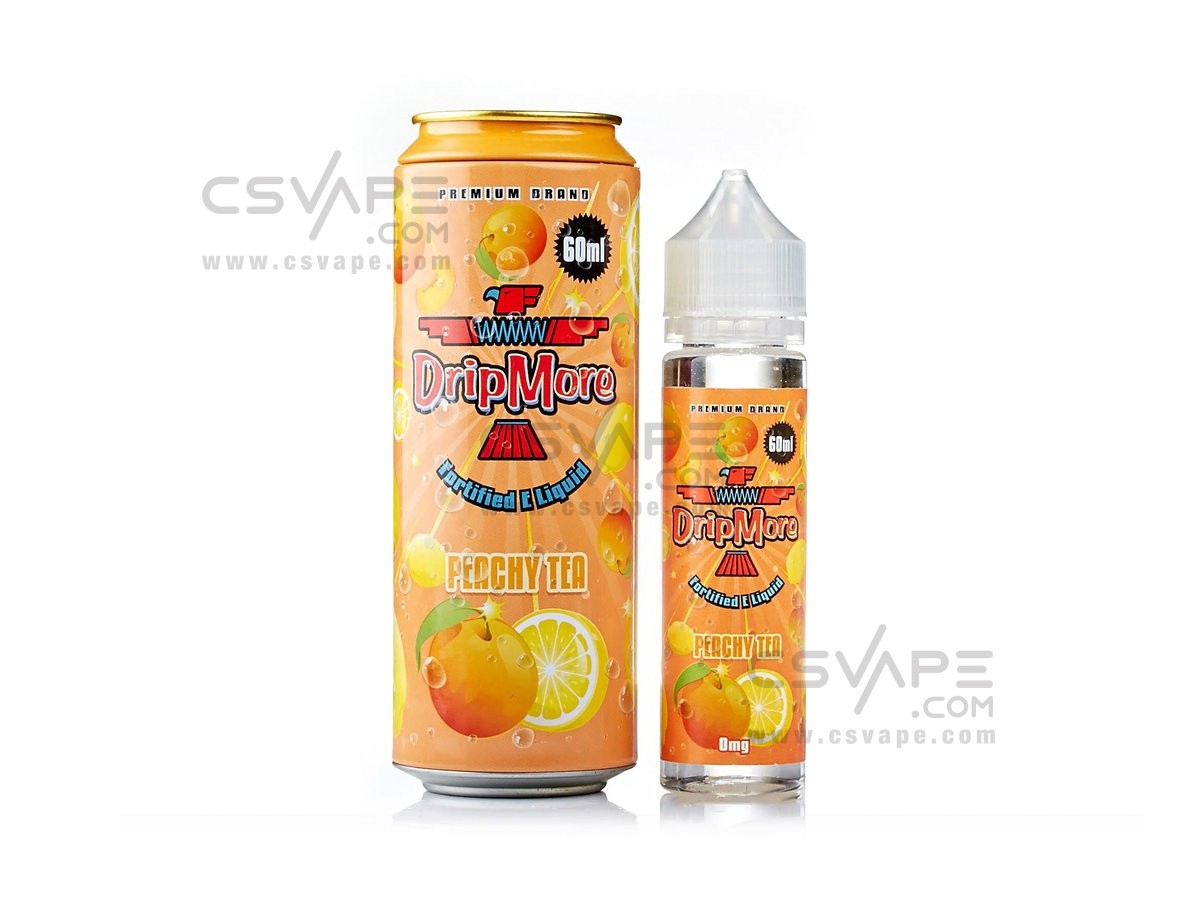 Drip More E-Liquid Peachy Tea