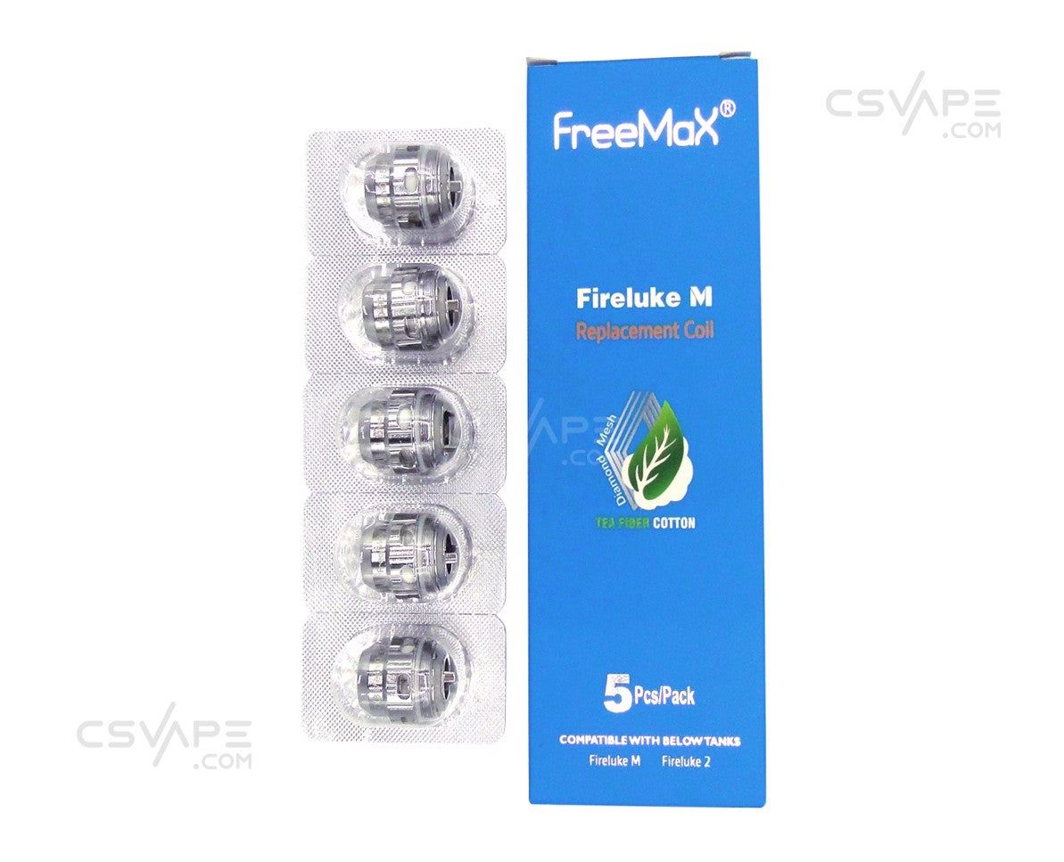 Freemax Fireluke Mesh Replacement Coil, 5 Pack
