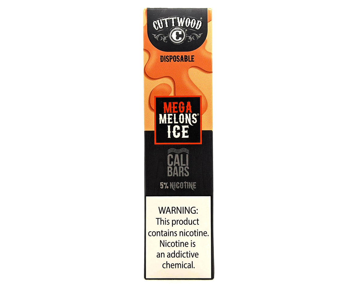 Cuttwood x Cali Bar 5% Disposable Device, Mega Melons Ice