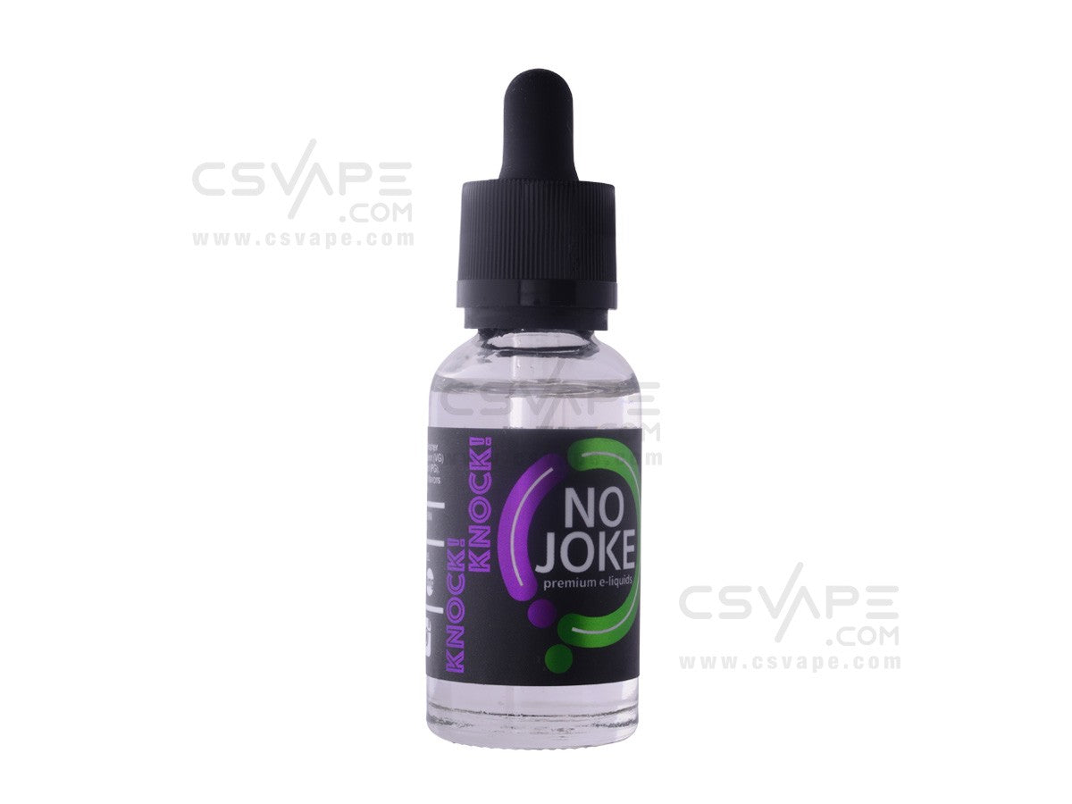 No Joke Premium E-Liquid Knock! Knock!