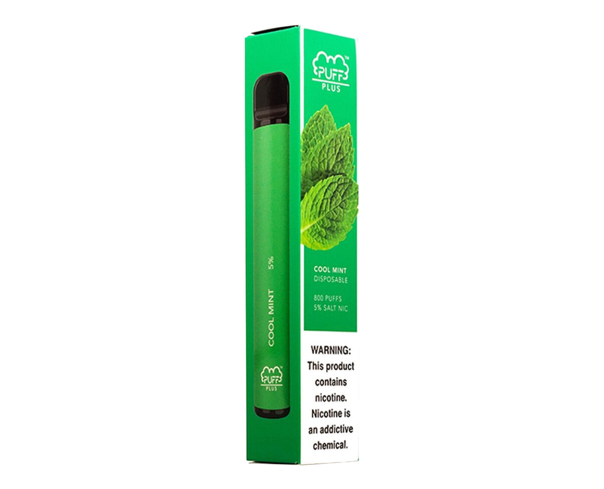 PUFF BAR PLUS COOL MINT DISPOSABLE POD SYSTEM