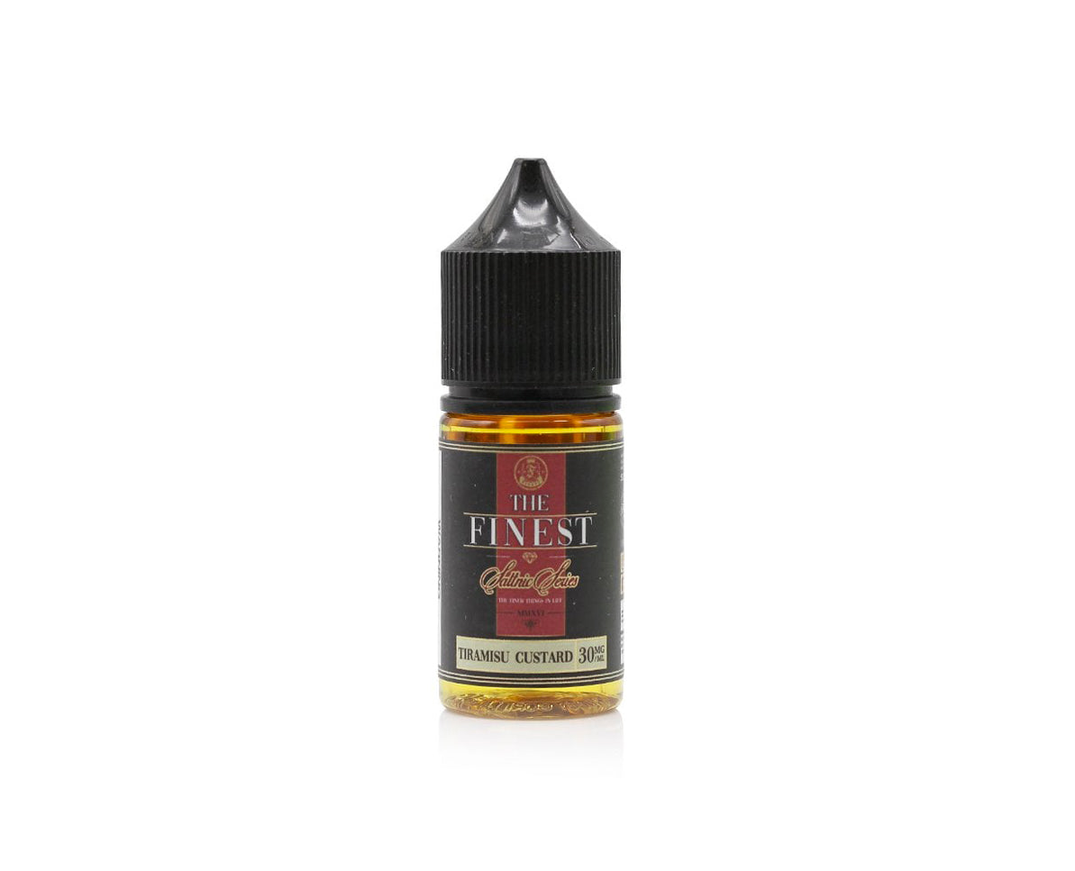 The Finest E-Liquid Salt Nic Edition, Tiramisu Custard