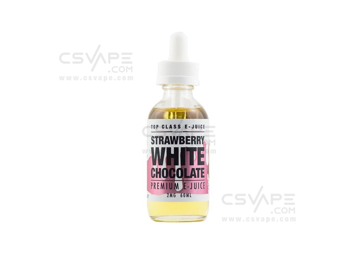 Top Class E-Juice Strawberry White Chocolate