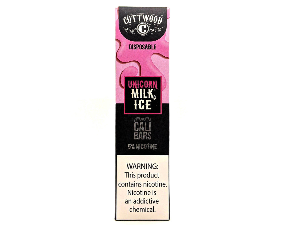 Cuttwood x Cali Bar 5% Disposable Device, Unicorn Milk Ice