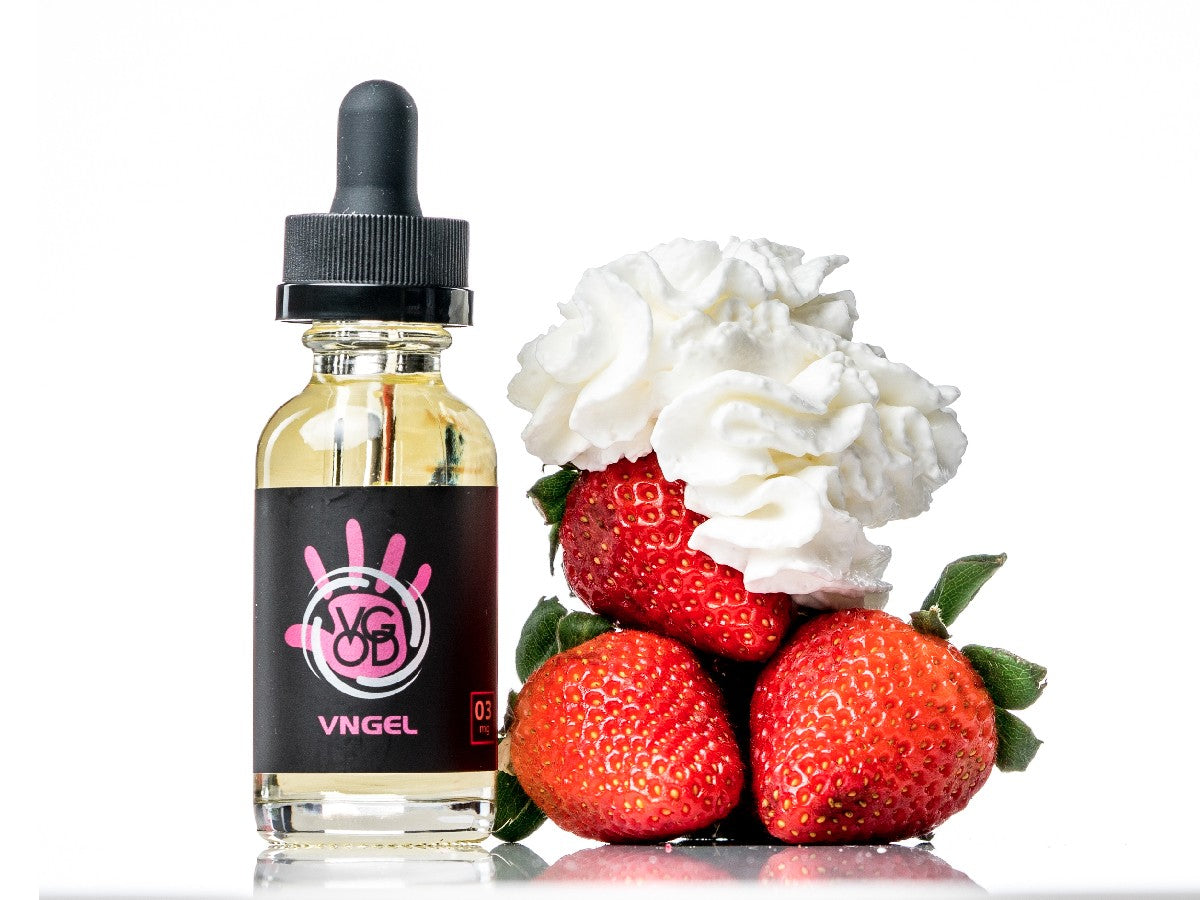 VGOD VNGEL - Strawberries dipped in sweet whipped cream
