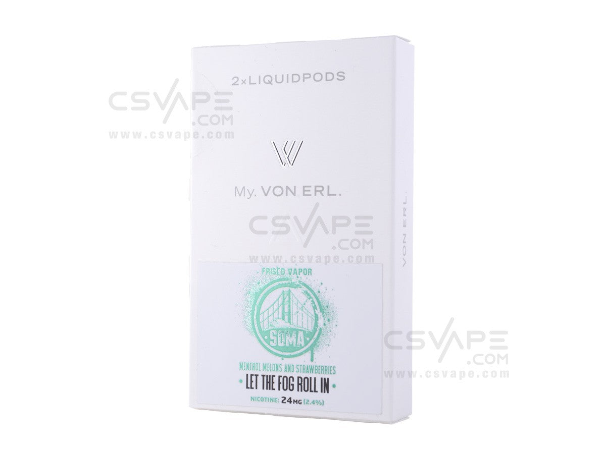 Von Erl Liquid Pods 2-Pack Frisco Vapors SOMA